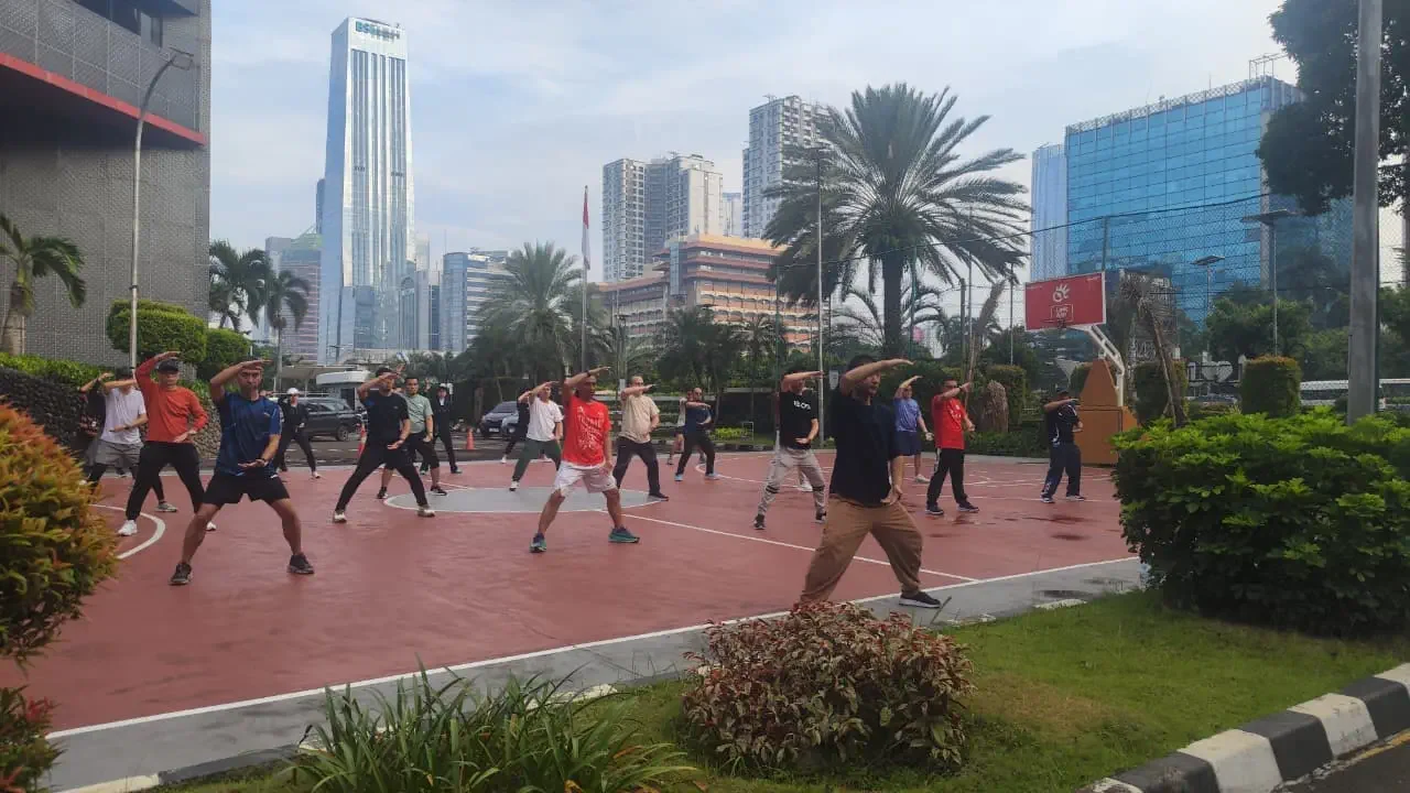 Taiji Quan Bersama PT. Nuon Digital Indonesia