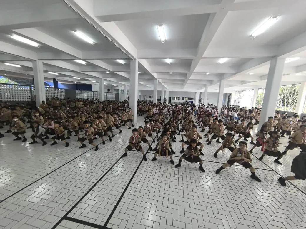 Kegiatan Pengenalan dari Shaolin Indonesia di Sekolah Abdi Siswa Bintaro